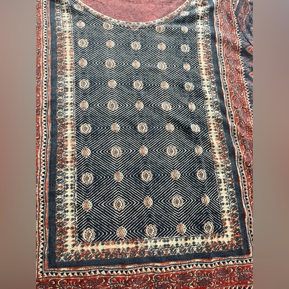 Lucky Brand XL Bandana Short Sleeve Tee - Picture 2 of 7